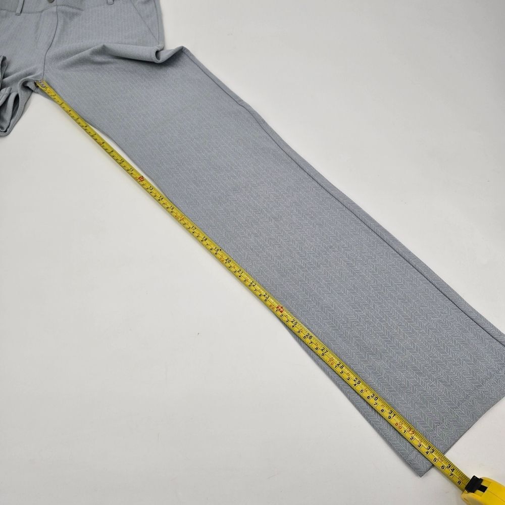 Betabrand Gray Straight-Leg Pants Size M Long - Picture 4 of 6